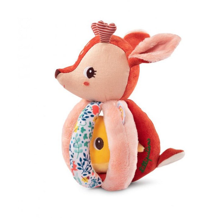 JUGUETE DE TELA LILLIPUTIENS ·SONAJERO CON ASAS STELLA· - Happy Moments Baby