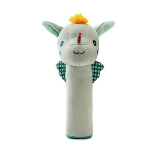 JUGUETE DE TELA LILLIPUTIENS ·SONAJERO CON PITO JOE EL DRAGÓN· - Happy Moments Baby