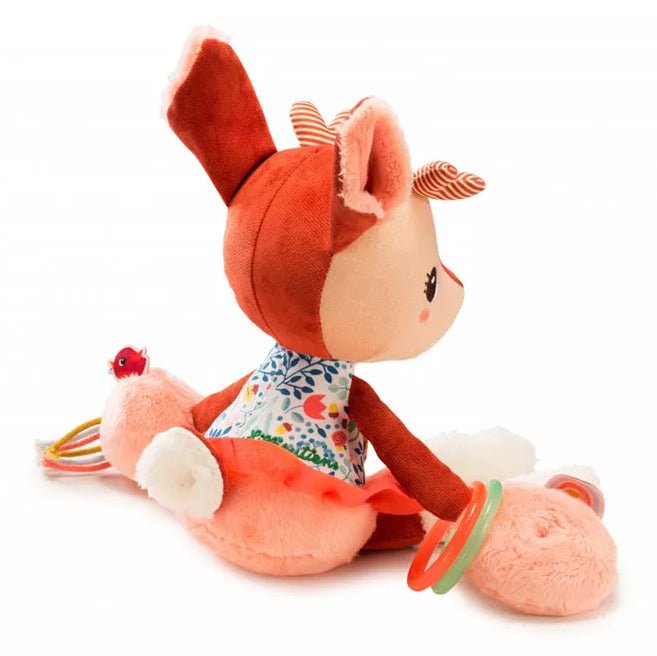 JUGUETE DE TELA LILLIPUTIENS ·STELLA MUÑECO MULTIACTIVIDAD SENSORIAL· - Happy Moments Baby