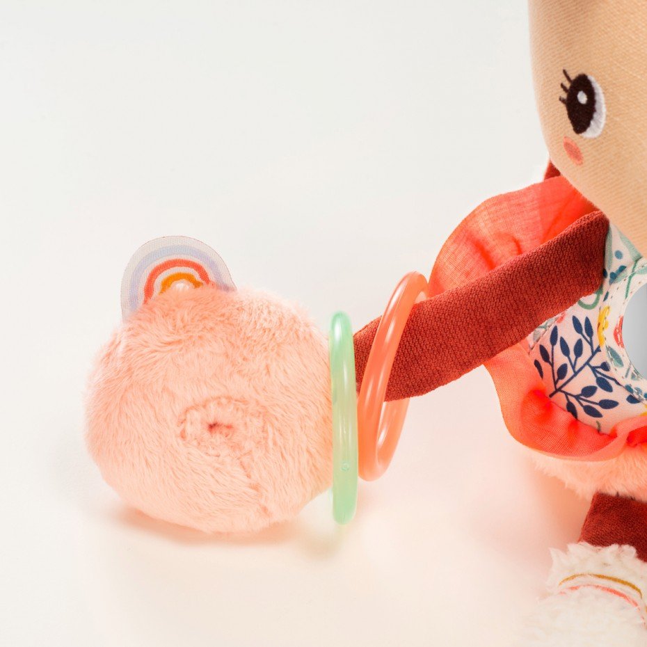 JUGUETE DE TELA LILLIPUTIENS ·STELLA MUÑECO MULTIACTIVIDAD SENSORIAL· - Happy Moments Baby
