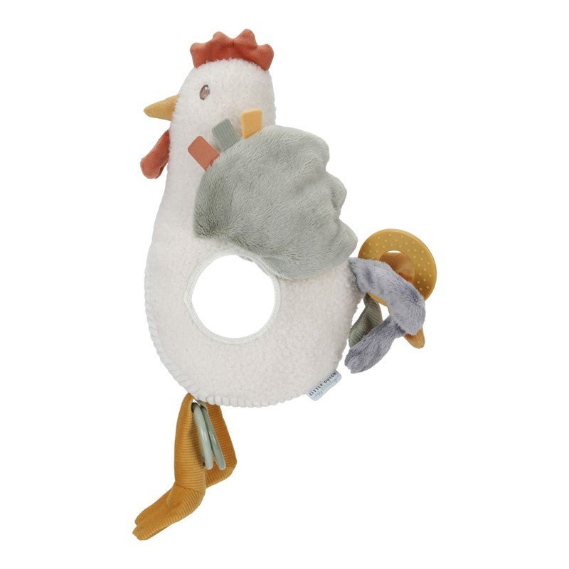 JUGUETE DE TELA LITTLE DUTCH ·GALLINA ACTIVIDADES LITTLE FARM· - Happy Moments Baby