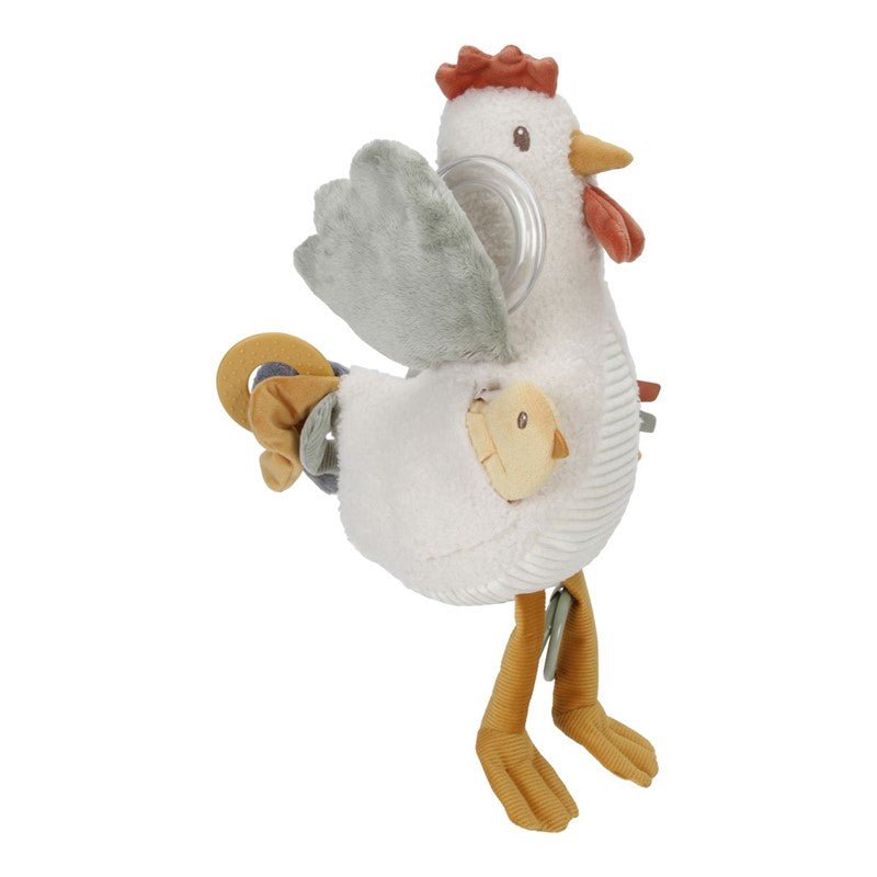 JUGUETE DE TELA LITTLE DUTCH ·GALLINA ACTIVIDADES LITTLE FARM· - Happy Moments Baby