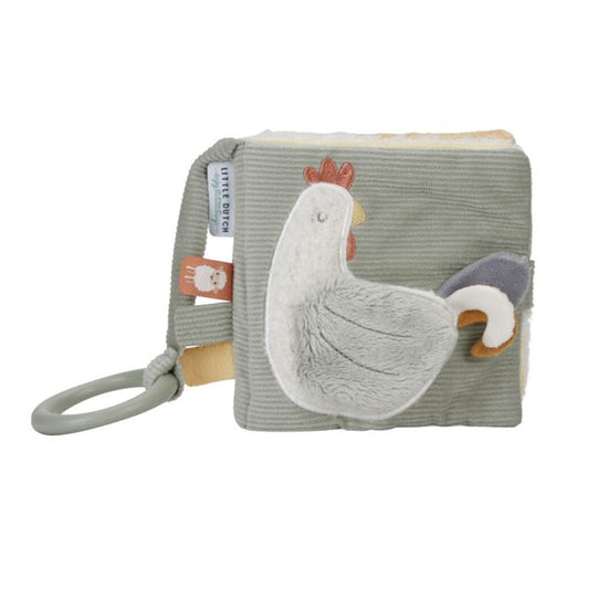 JUGUETE DE TELA LITTLE DUTCH ·LIBRITO BLANDO ACTIVIDADES LITTLE FARM· - Happy Moments Baby