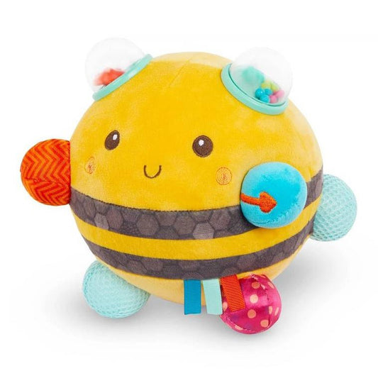 JUGUETE DE TELA MULTI SENSORIAL ·ABEJA· - Happy Moments Baby