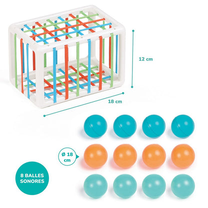JUGUETE SENSORIAL ·CUBO DE MANIPULACIÓN· - Happy Moments Baby