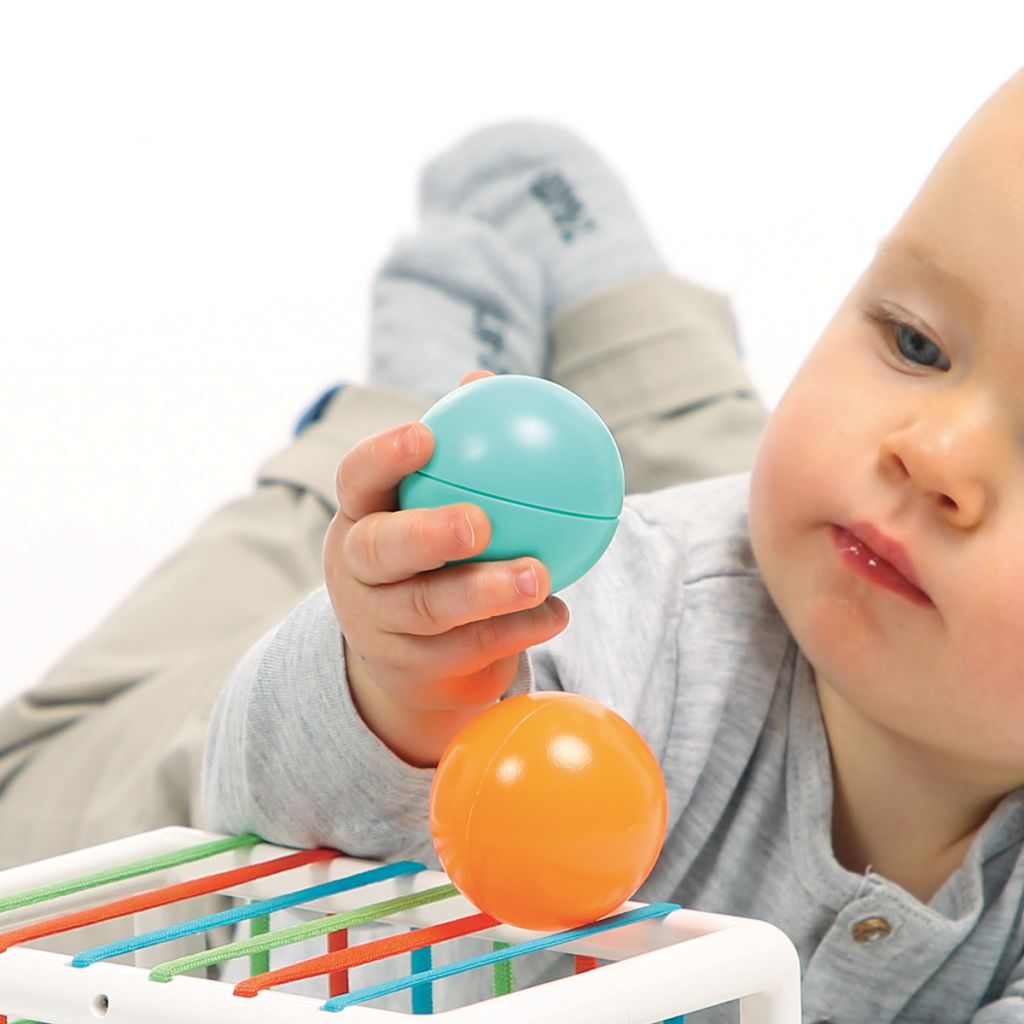 JUGUETE SENSORIAL ·CUBO DE MANIPULACIÓN· - Happy Moments Baby