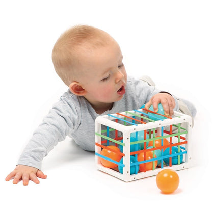 JUGUETE SENSORIAL ·CUBO DE MANIPULACIÓN· - Happy Moments Baby