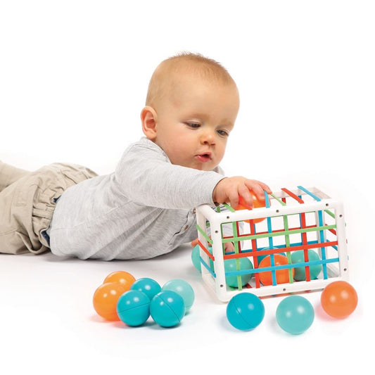 JUGUETE SENSORIAL ·CUBO DE MANIPULACIÓN· - Happy Moments Baby