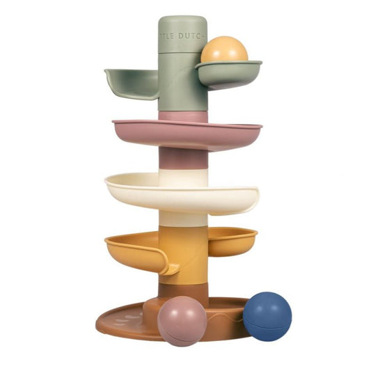 JUGUETE SENSORIAL LITTLE DUTCH ·CIRCUITO BOLA VINTAGE· - Happy Moments Baby
