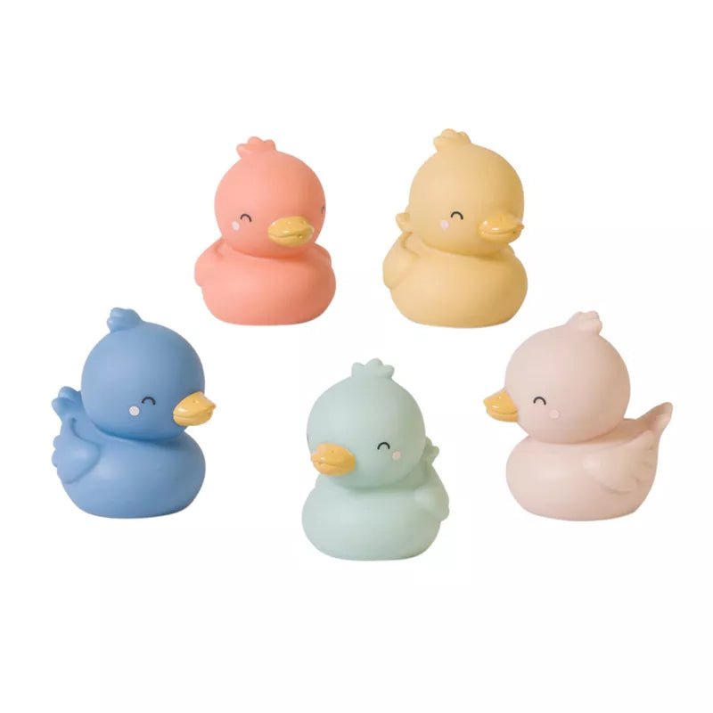 JUGUETES DE BAÑO SARO ·LITTLE DUCKS· - Happy Moments Baby