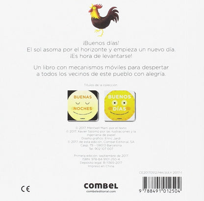 LIBRO INFANTIL - BUENOS DÍAS - Happy Moments Baby