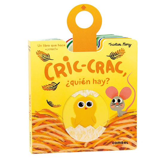 LIBRO INFANTIL - CRIC CRAC, ¿QUIÉN HAY? - Happy Moments Baby