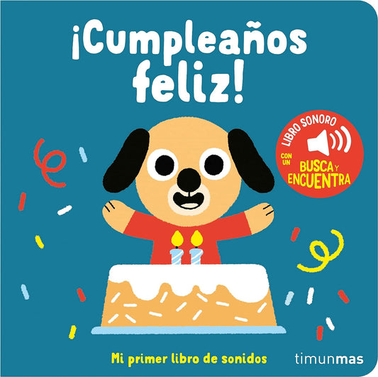 LIBRO INFANTIL - CUMPLEAÑOS FELIZ (MUSICAL) - Happy Moments Baby