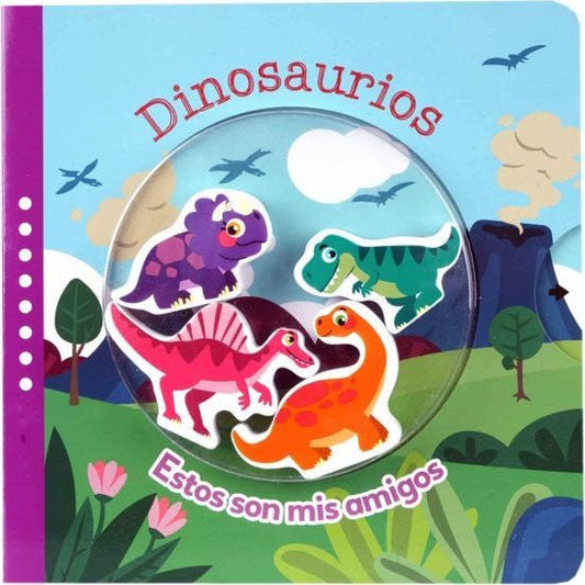 LIBRO INFANTIL - DINOSAURIOS (INTERACTIVO) - Happy Moments Baby