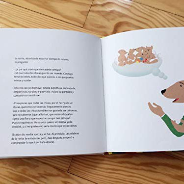 LIBRO INFANTIL - ÉRASE DOS VECES LA RATITA PRESUMIDA - Happy Moments Baby