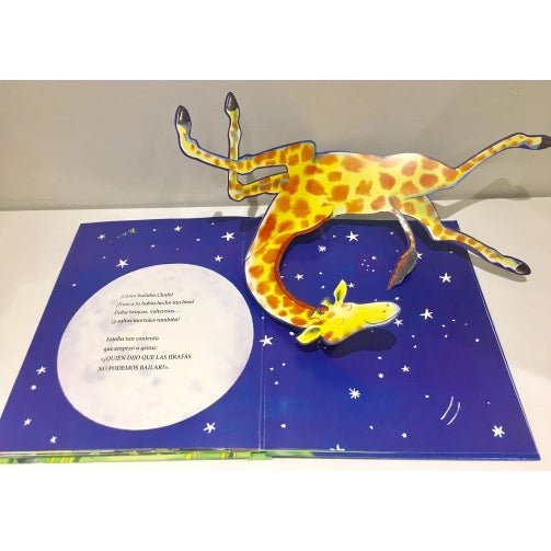 LIBRO INFANTIL - LAS JIRAFAS NO PUEDEN BAILAR - Happy Moments Baby