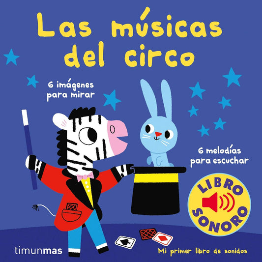 LIBRO INFANTIL - LAS MÚSICAS DEL CIRCO (MUSICAL) - Happy Moments Baby