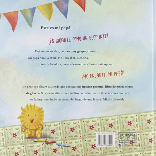 LIBRO INFANTIL - ME ENCANTA MI PAPÁ - Happy Moments Baby