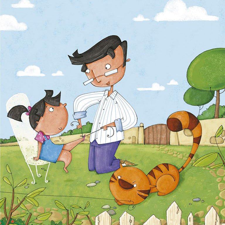 LIBRO INFANTIL - MI PAPÁ ES EL MEJOR PADRE DEL MUNDO - Happy Moments Baby