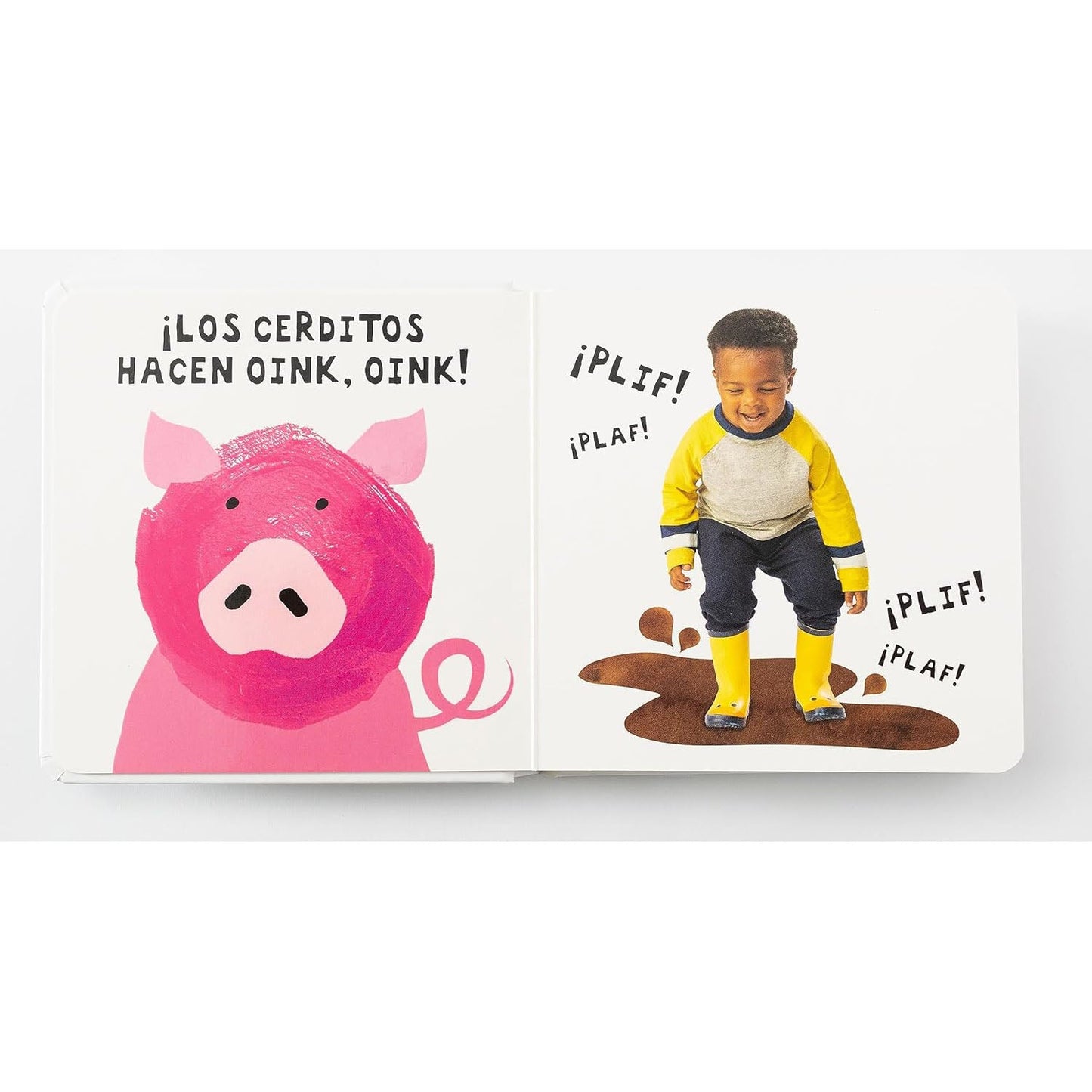 LIBRO INFANTIL - MIRA, TOCA, SIENTE. LA GRANJA - Happy Moments Baby