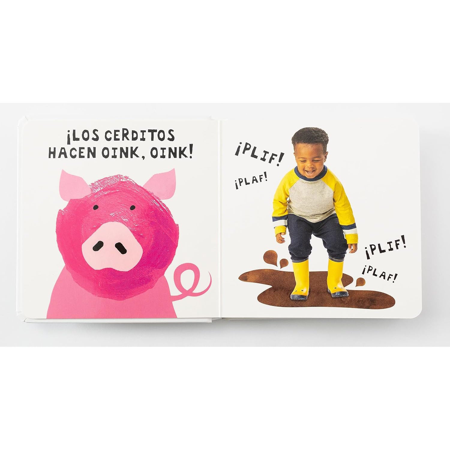 LIBRO INFANTIL - MIRA, TOCA, SIENTE. LA GRANJA - Happy Moments Baby