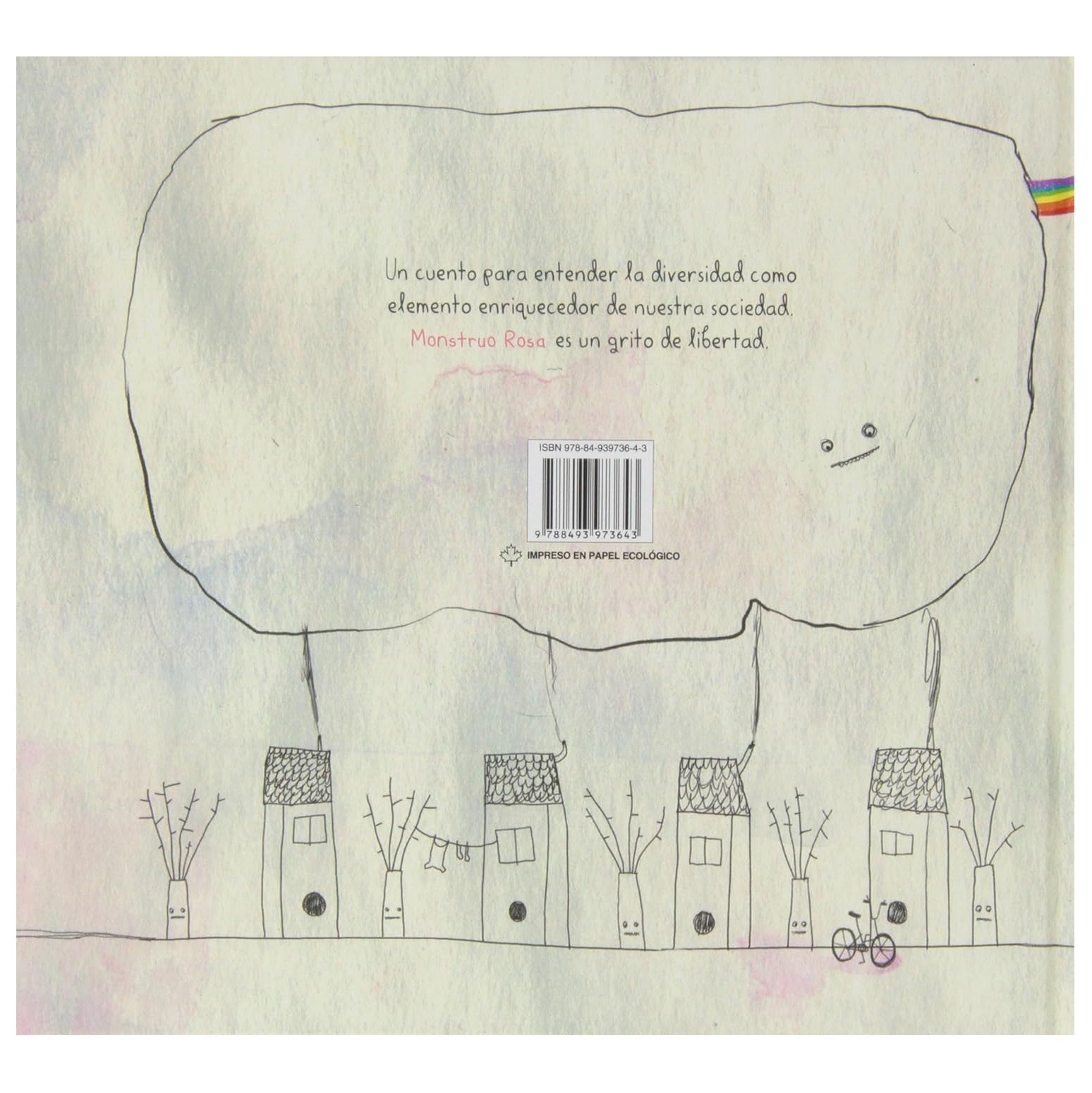 LIBRO INFANTIL - MONSTRUO ROSA - Happy Moments Baby