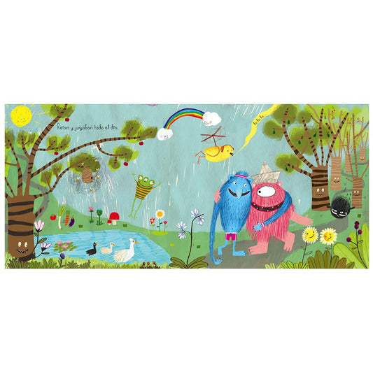 LIBRO INFANTIL - MONSTRUO ROSA - Happy Moments Baby