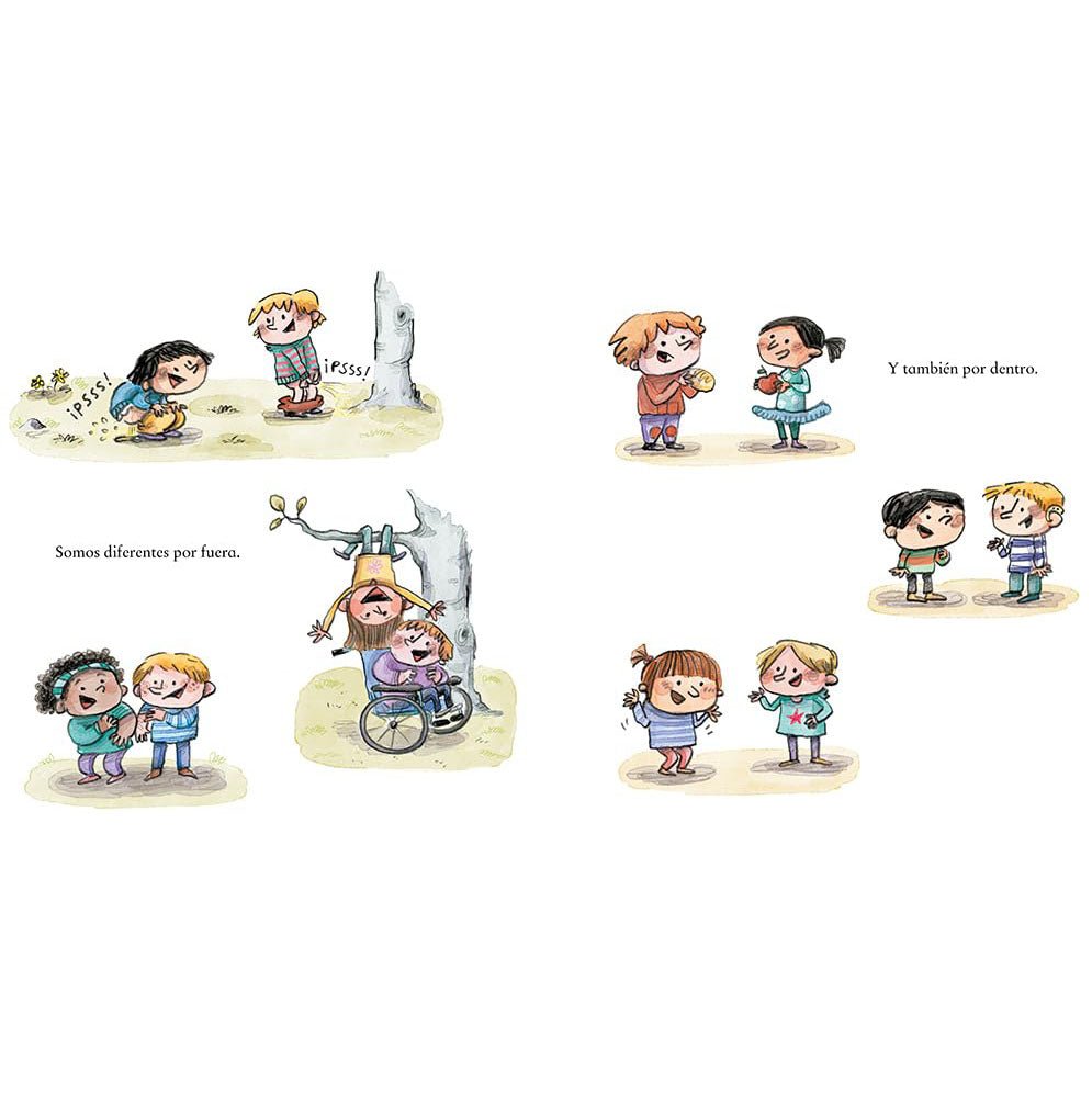 LIBRO INFANTIL - NOS TRATAMOS BIEN - Happy Moments Baby