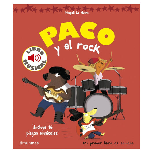 LIBRO INFANTIL - PACO Y EL ROCK - Happy Moments Baby