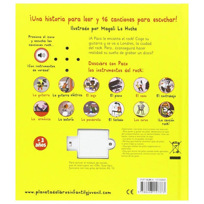 LIBRO INFANTIL - PACO Y EL ROCK - Happy Moments Baby