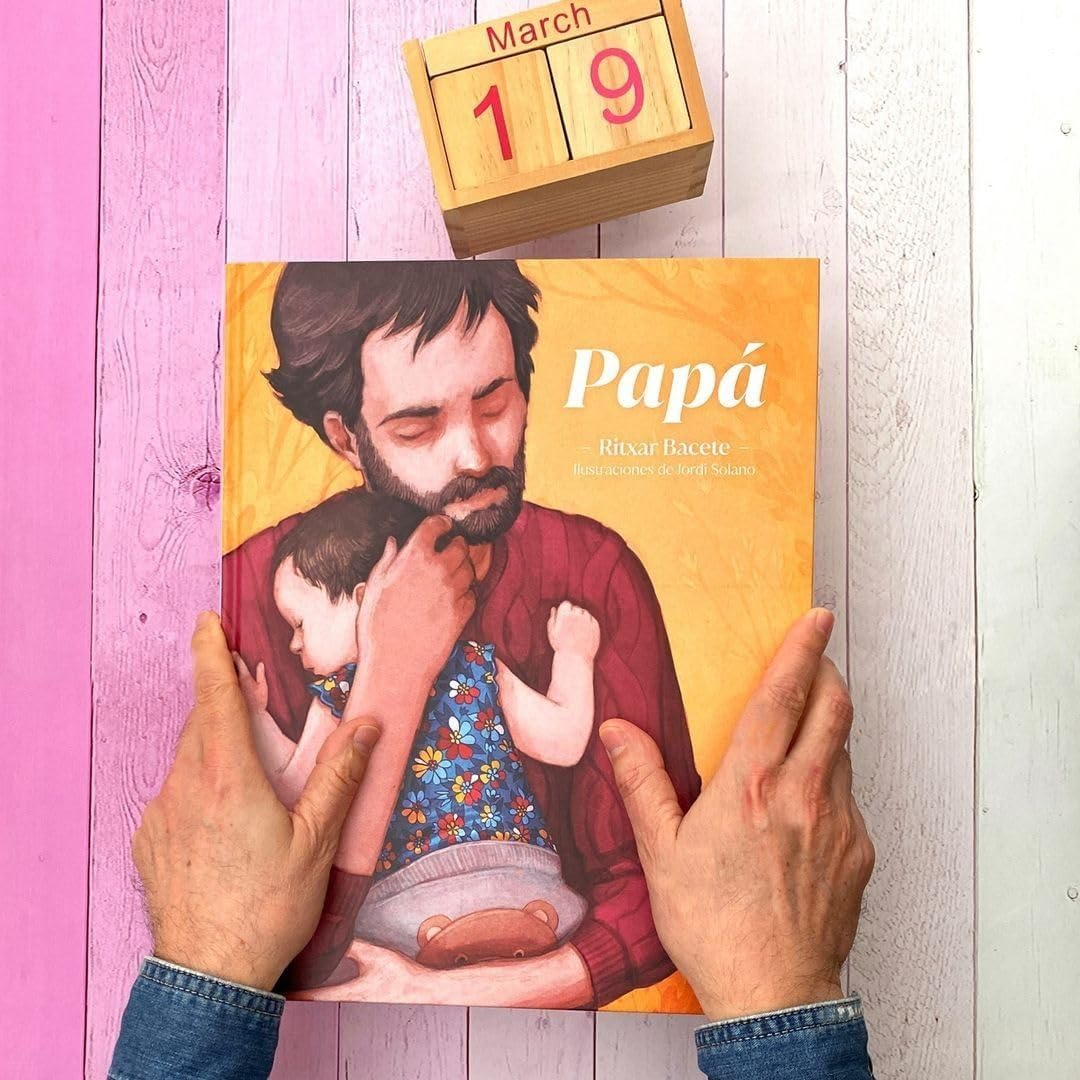 LIBRO INFANTIL - PAPÁ - Happy Moments Baby