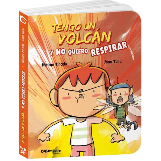 LIBRO INFANTIL - TENGO UN VOLCÁN Y NO QUIERO RESPIRAR - Happy Moments Baby