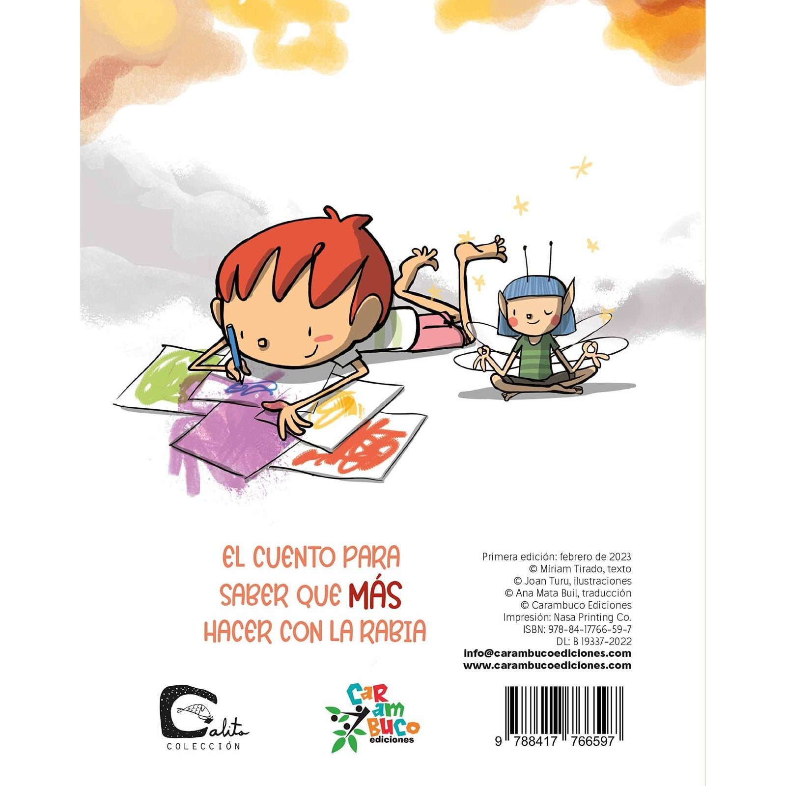 LIBRO INFANTIL - TENGO UN VOLCÁN Y NO QUIERO RESPIRAR - Happy Moments Baby