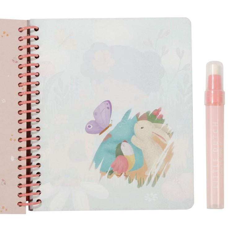 LIBRO MÁGICO COLOREAR LITTLE DUTCH ·ROSA & FRIENDS· - Happy Moments Baby