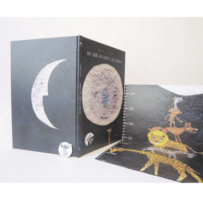 LLIBRE INFANTIL - DE QUÈ FA GUST LA LLUNA? - Happy Moments Baby