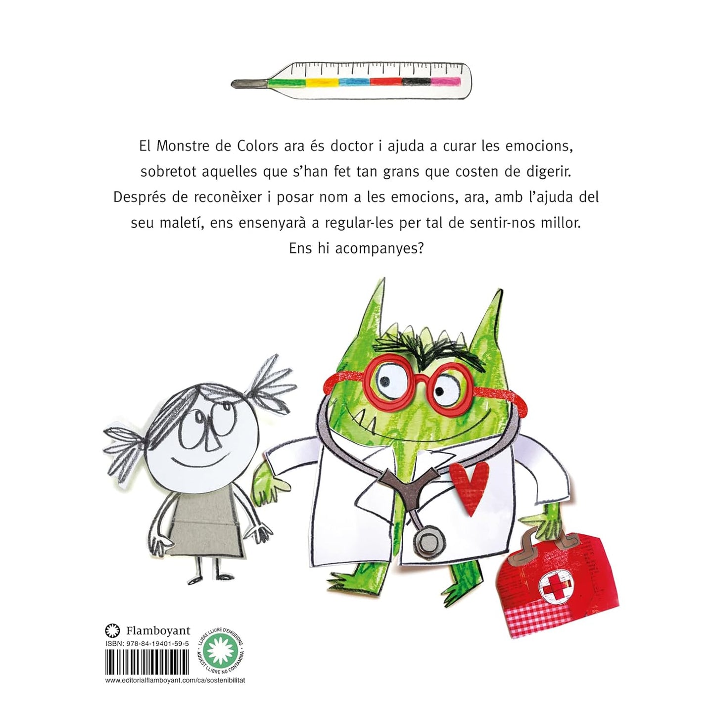 LLIBRE INFANTIL - EL MONSTRE DE COLORS. DOCTOR D'EMOCIONS - Happy Moments Baby