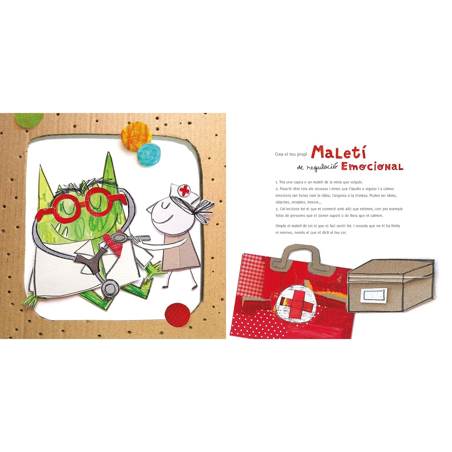 LLIBRE INFANTIL - EL MONSTRE DE COLORS. DOCTOR D'EMOCIONS - Happy Moments Baby