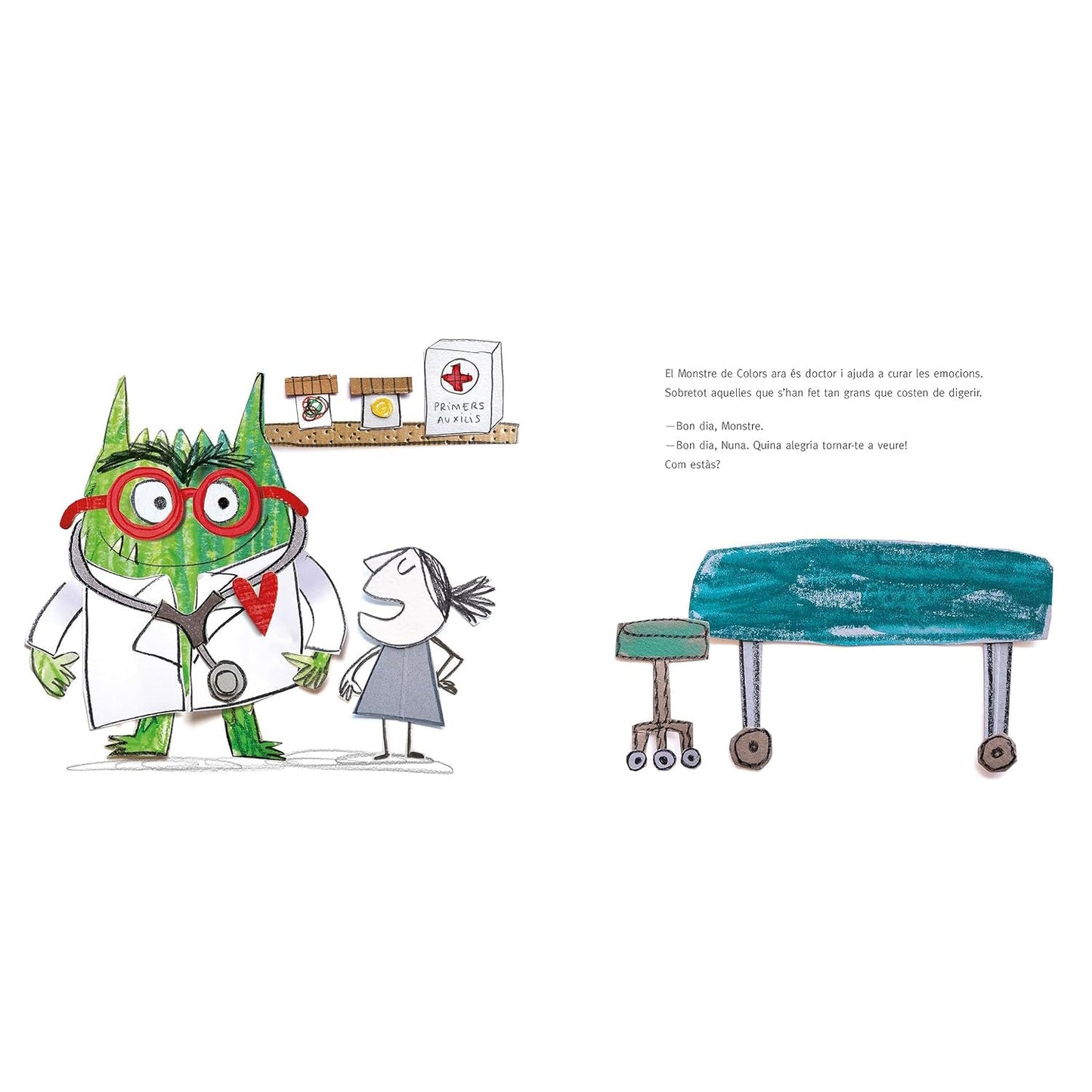 LLIBRE INFANTIL - EL MONSTRE DE COLORS. DOCTOR D'EMOCIONS - Happy Moments Baby