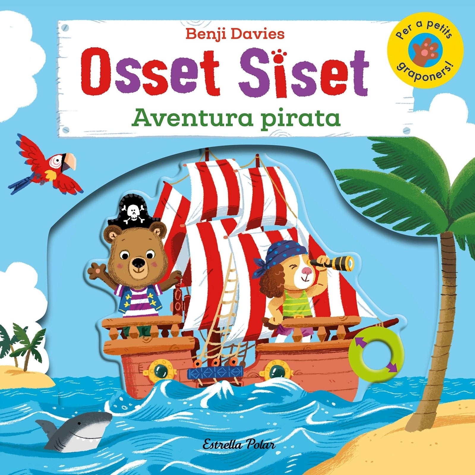 LLIBRE INFANTIL - OSSET SISET AVENTURA PIRATA - Happy Moments Baby