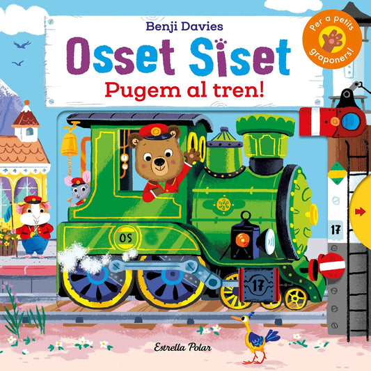 LLIBRE INFANTIL - OSSET SISET PUGEM AL TREN - Happy Moments Baby
