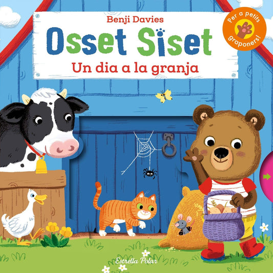 LLIBRE INFANTIL - OSSET SISET UN DIA A LA GRANJA - Happy Moments Baby