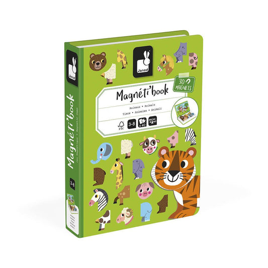 MAGNETI'BOOK JANOD ·ANIMALES· - Happy Moments Baby