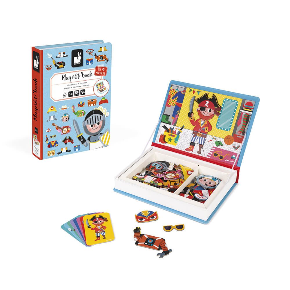MAGNETI'BOOK JANOD ·DISFRACES CHICOS· - Happy Moments Baby