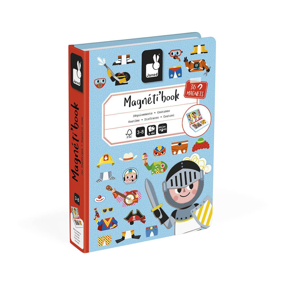 MAGNETI'BOOK JANOD ·DISFRACES CHICOS· - Happy Moments Baby