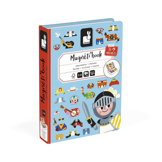 MAGNETI'BOOK JANOD ·DISFRACES CHICOS· - Happy Moments Baby