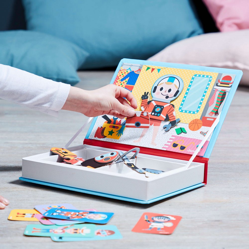 MAGNETI'BOOK JANOD ·DISFRACES CHICOS· - Happy Moments Baby