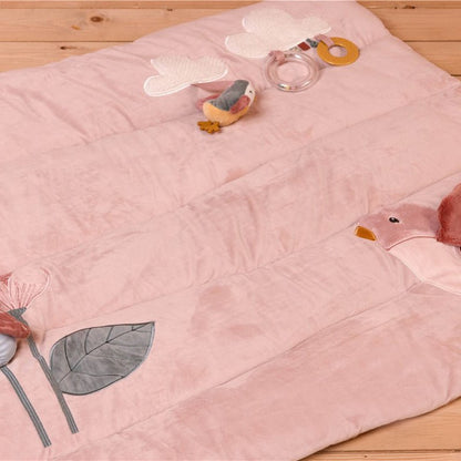 MANTA DE JUEGO SENSORIAL Y ACTIVIDADES LITTLE DUTCH ·FLORES· - Happy Moments Baby