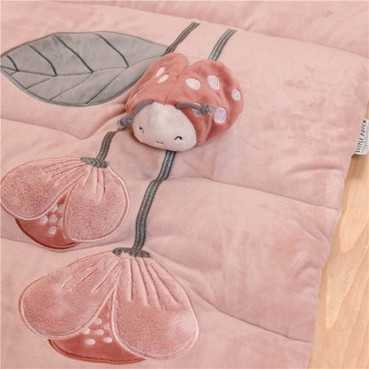 MANTA DE JUEGO SENSORIAL Y ACTIVIDADES LITTLE DUTCH ·FLORES· - Happy Moments Baby