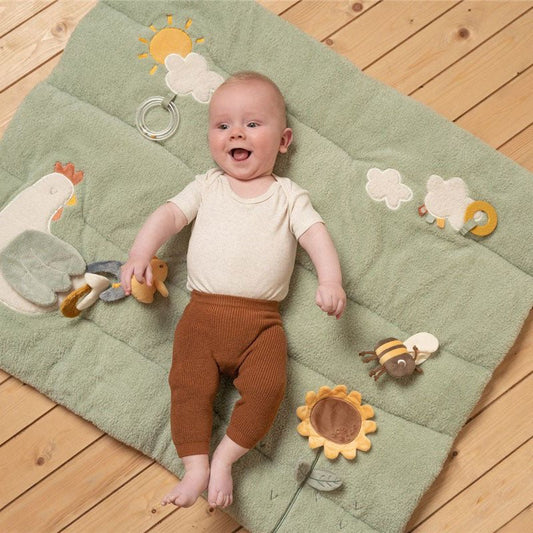 MANTA DE JUEGO SENSORIAL Y ACTIVIDADES LITTLE DUTCH ·LITTLE FARM· - Happy Moments Baby