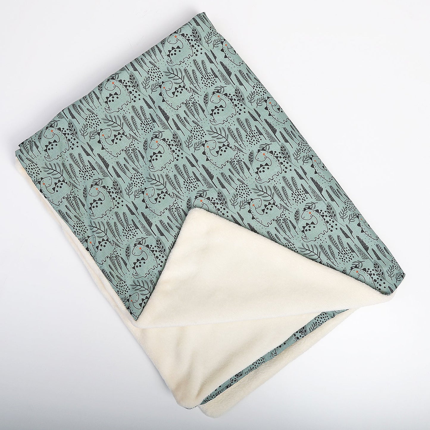 MANTA SUAVE BEBÉ ·DINOSAURIOS· - Happy Moments Baby